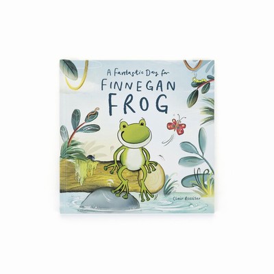 Jellycat A Fantastic Day for Finnegan Frog Books New Zealand | XQPVW2308